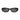Retro Mens Sunglasses with Classic Black Frame and Timeless Style - Glasses Case
