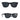 Polarized Black Beach Sunglasses for Men Stylish Classy Eyewear - Glasses Case