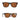 Polarized Brown Beach Sunglasses for Men - Classy Coastal Style - Glasses Case