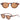 Retro Tortoise Shell Sunglasses for Men - Classy Fashion Eyewear - Glasses Case