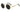 Black Gold Vintage Round Sunglasses for Men - Classy Stylish Eyewear - Glasses Case