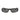 Mens Bold Lens Sunglasses with Sleek Design and Modern Details - Glasses Case