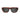 Vintage Black Bold Frame Mens Sunglasses for Stylish Protection - Glasses Case