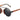 Black Round Wood Sunglasses for Men - Stylish and Classy Eyewear - Glasses Case