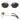 Coco Vintage UV Protection Sunglasses - Retro Style with Enhanced Sun Safety - Glasses Case