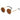 Round UV Protection Sunglasses with Stylish Cosmo Design - Glasses Case