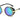 Turquoise Retro Shield Sunglasses for Men Stylish Classy Eyewear - Glasses Case