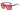 Red Square Sunglasses for Men - Classy and Stylish Eyewear - Glasses Case